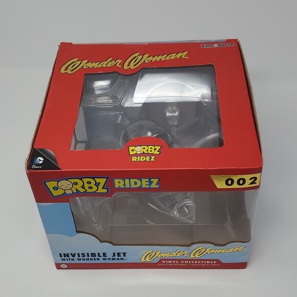 Dorbz Rides 002 Wonder Woman Invisible Jet Vinyl Sugar Collectible DC Comics - Picture 2 of 6